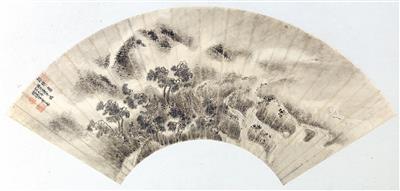 Huang Ding (1660-1730) in the manner of - Orologi, arte asiatica, vintage, metalli lavorati, fayence, arte popolare, sculture