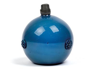 A spherical bottle, - Clocks, Asian Art, Vintage, Metalwork, Faience, Folk Art, Sculpture