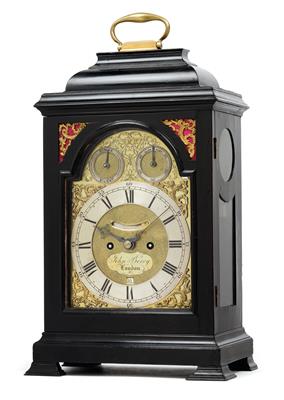 Londoner George II Bracket Clock - Uhren, Metallarbeiten, Asiatika, Vintage, Fayencen, Skulpturen, Volkskunst