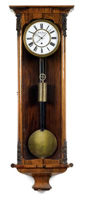 A Late Biedermeier wall pendulum clock - Clocks, Asian Art, Vintage, Metalwork, Faience, Folk Art, Sculpture