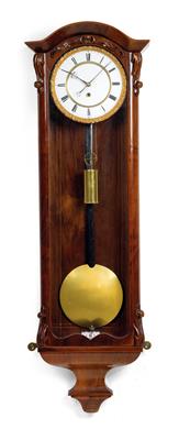 Late Biedermeier wall pendulum clock - Clocks, Asian Art, Vintage, Metalwork, Faience, Folk Art, Sculpture