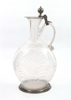 A wine pitcher, - Umění a starožitnosti