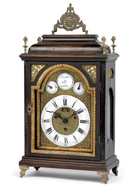 A Baroque bracket clock [Stockuhr] from Vienna - Orologi, arte asiatica, vintage, metalli lavorati, fayence, arte popolare, sculture