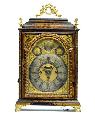 A Baroque bracket clock [Stockuhr] from Vienna - Orologi, arte asiatica, vintage, metalli lavorati, fayence, arte popolare, sculture