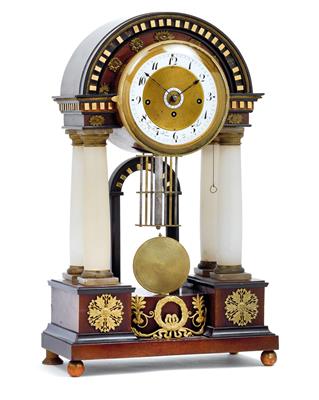 A Biedermeier commode clock from Vienna - Orologi, arte asiatica, vintage, metalli lavorati, fayence, arte popolare, sculture