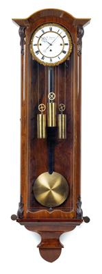 A Biedermeier wall pendulum clock from Vienna - Orologi, arte asiatica, vintage, metalli lavorati, fayence, arte popolare, sculture