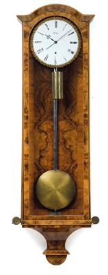 A Biedermeier wall pendulum clock from Vienna - Umění a starožitnosti