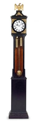 A neoclassical longcase clock with 1 month power reserve - Umění a starožitnosti