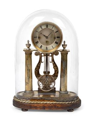 A small Biedermeier anniversary clock - Umění a starožitnosti