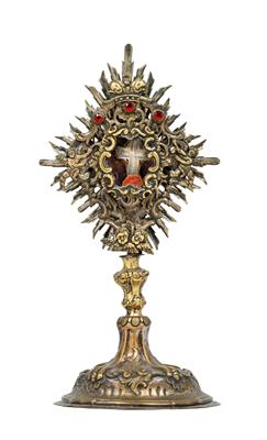 A reliquary for a splinter of the Holy Cross, - Umění a starožitnosti