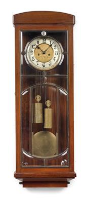 An art nouveau wall pendulum clock - Starožitnosti