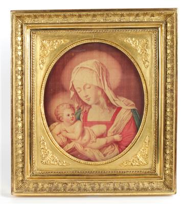 A picture of the Madonna, - Antiques