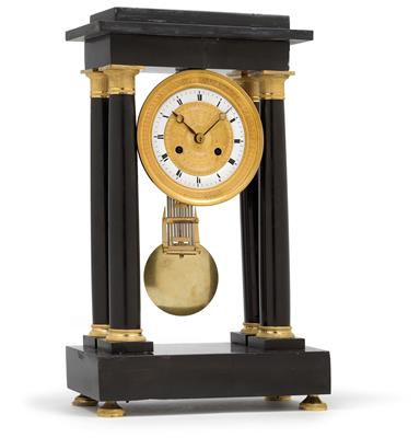 A marble portico clock - Antiquariato