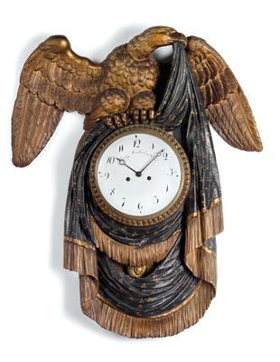 An Empire eagle clock from Vienna - Antiquariato