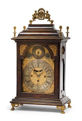 Wiener Barock Stockuhr mit Musikspielwerk - Antiquitäten