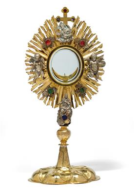 A monstrance, - Antiquariato