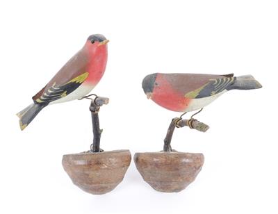 Paar Buchfinken, Viechtau, - Antiquitäten