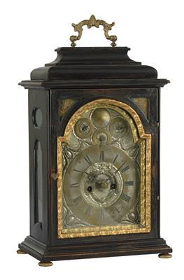 A Baroque Bracket Clock (‘Stockuhr’) from Upper Austria - Antiques (Clocks, Asian Art, Metalwork, Faience, Folk Art, Sculpture)