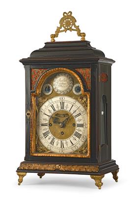 Wiener Barock Stockuhr - Antiquitäten (Uhren, Metallarbeiten, Asiatika, Fayencen, Skulpturen, Textilien, Volkskunst)