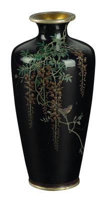 A Cloisonné Vase, Japan, Meiji Period - Antiques (Clocks, Asian Art, Metalwork, Faience, Folk Art, Sculpture)