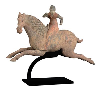 A Female Polo Player, China, Tang Dynasty - Starožitnosti