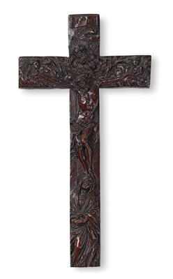 Reliquienkreuz, - Antiquitäten (Uhren, Metallarbeiten, Asiatika, Fayencen, Skulpturen, Textilien, Volkskunst)