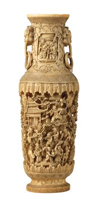 A Vase, China, 19th century - Antiques (Clocks, Asian Art, Metalwork, Faience, Folk Art, Sculpture)