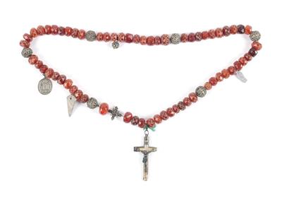 An Amber Rosary, - Antiquariato