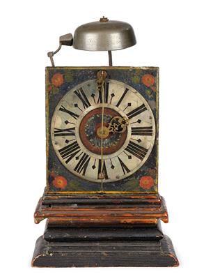 An Early Baroque Bracket Clock (‘Stockuhr’) from Vienna - Antiques (Clocks, Asian Art, Metalwork, Faience, Folk Art, Sculpture)