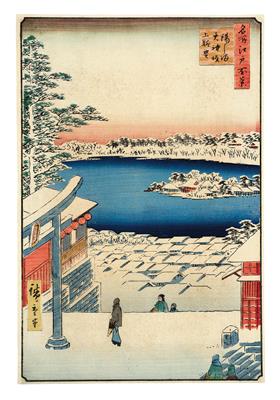 Ando Hiroshige - Antiques (Clocks, Asian Art, Metalwork, Faience, Folk Art, Sculpture)