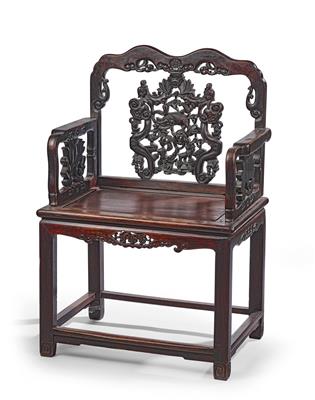 An Armchair, China, c. 1900, - Works of Art - Part 1