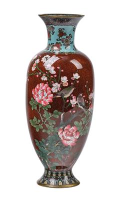 A Cloisonné Vase, Japan, Meiji Period - Works of Art - Part 1