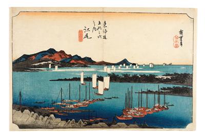 Hiroshige (1797-1858) - Asiatika, Antiquitäten und Möbel - Teil 1