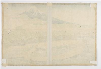 Katsushika Hokusai (1760- 1849) Nachschnitt, 20. Jh., - Asiatische Kunst  2023/11/06 - Realized price: EUR 500 - Dorotheum