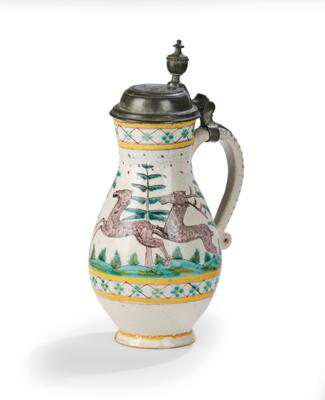 A Pear-Shaped Stein (Birnkrug), Gmunden, Early 19th Century, - Anitiquariato e mobili