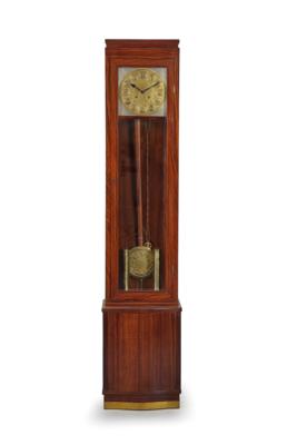 An Art Nouveau Longcase Clock with 1 Month Power Reserve - Anitiquariato e mobili