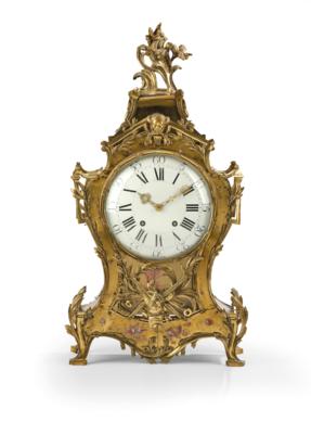 Louis XV Messing Pendule, - Antiquitäten