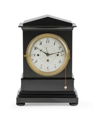 A Neoclassical Table Clock from Vienna - "Ellforth in Wien", - Starožitnosti a nábytek