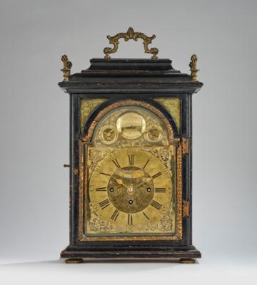 Barock Stockuhr "Wolffgang Draxinger in der Freistadt", - Uhren