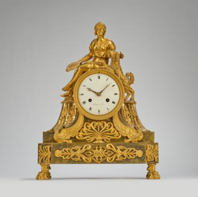 Charles X Ormolu Kaminuhr "Hartmann à Paris", - Orologi