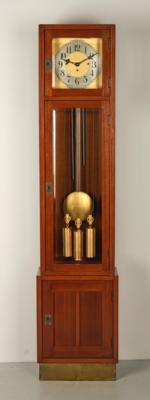 Jugendstil Bodenstanduhr mit Monatsgang, - Clocks