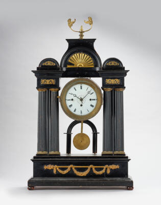 Biedermeier Hausherrenuhr, - Clocks