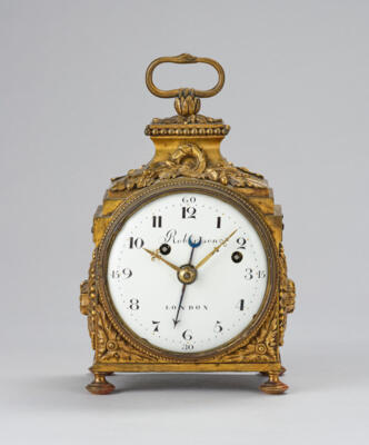 Empire Offiziers Reisewecker,"Robertson London", - Clocks