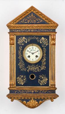 Kleine Neoklassizismus Wandpendeluhr, - Clocks