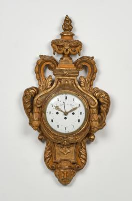 Wiener Barock Carteluhr, "Brändl in Wien", - Orologi