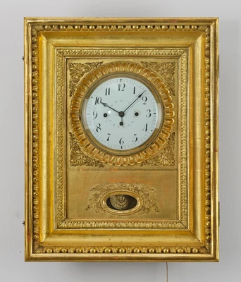 Biedermeier Rahmenuhr, - Uhren