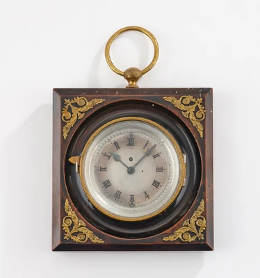 Biedermeier Reiseuhr, - Clocks