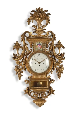 Josephinische Carteluhr "Johann Böck in Wien", - Clocks