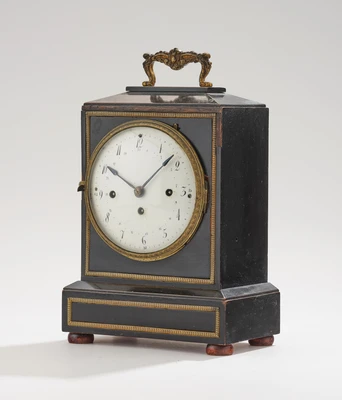 Kleine Biedermeier Tischuhr, - Orologi