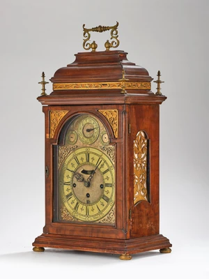 Wiener Barock Stockuhr "F.(ranz) Vötter in Wienn", - Uhren